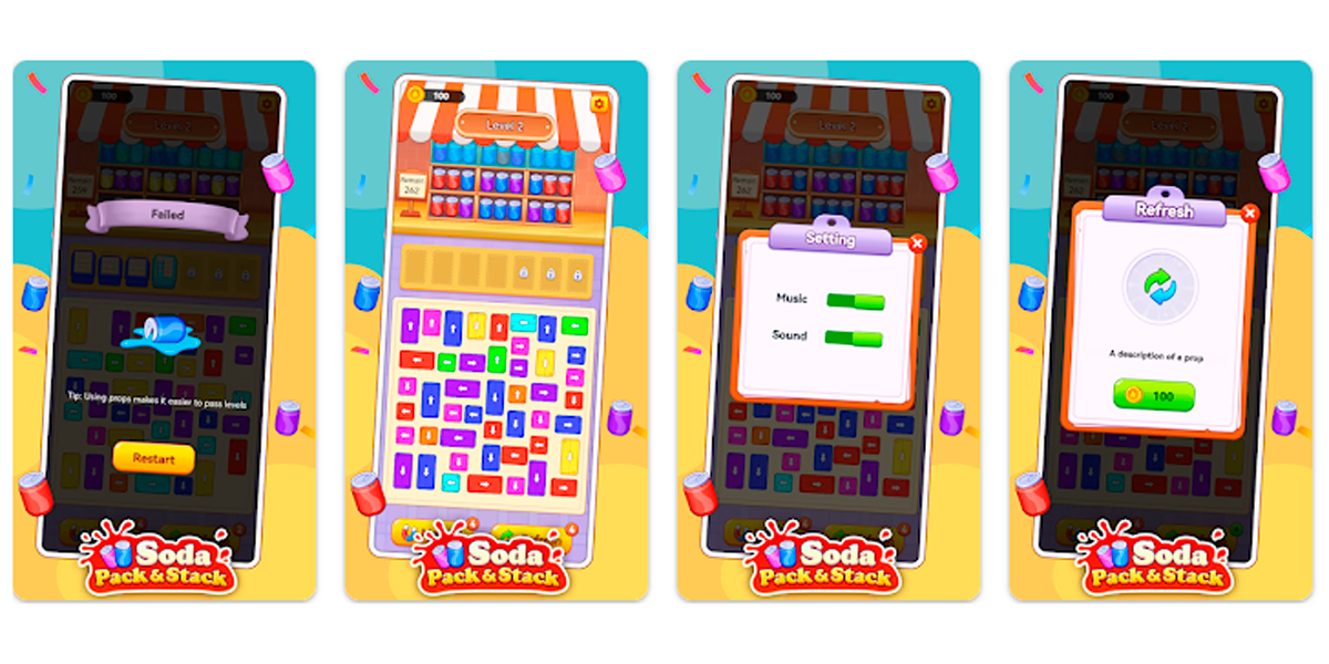 Soda Pack & Stack